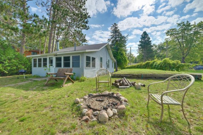 Fish and Boat on Mullett Lake! Family Cabin with Dock
