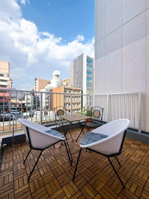 10月1日新上线 道頓堀徒步1分日本橋駅2分黒門市場難波 心斎橋関西空港バス乗り場1分交通便利