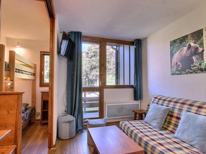 Studio 4 personnes à Vallandry, proche des pistes - FR-1-411-907
