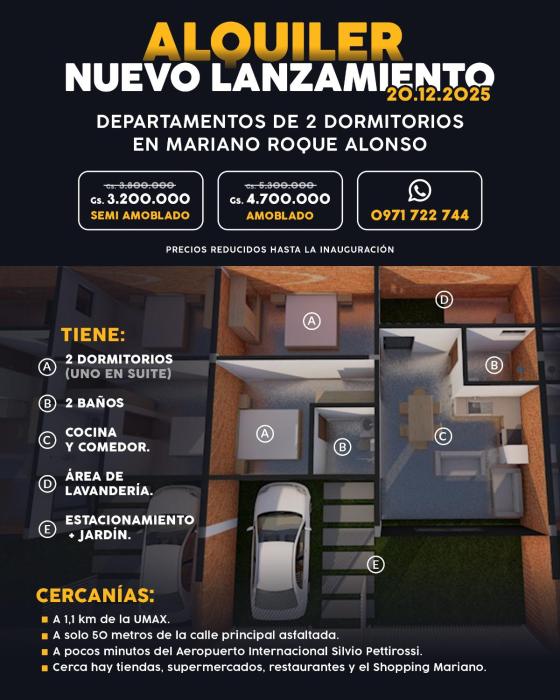 Brand new two bedroom apartments