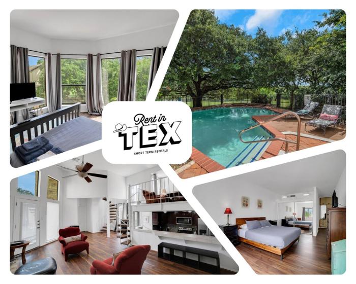 Austin Luxury Hills 4BR Gated Home w Pool