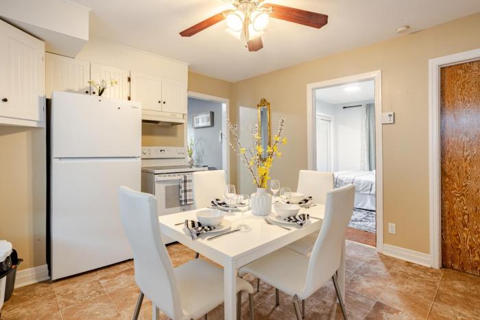 Appartement moderne 3 chambres avec spa, jardin privé & parking gratuit - accès autonome