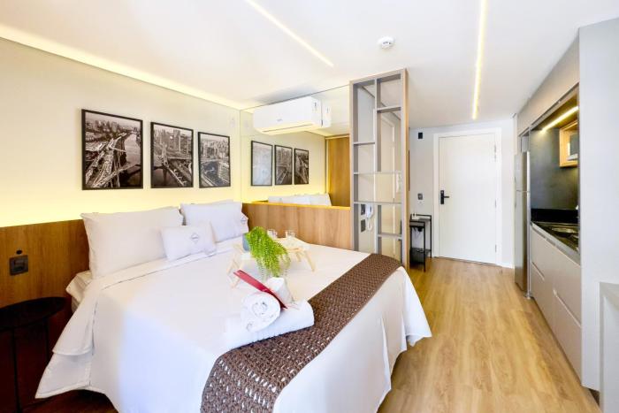 Brooklin LUX| 6min do Metrô | Academia | CoWorking