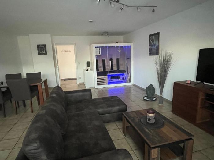 75 qm Ferienwohnung Am Niederrhein mit privater Sauna