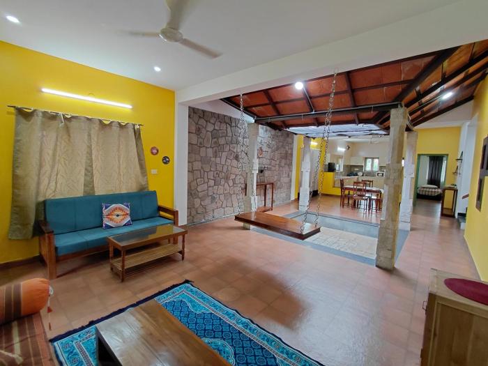 SHIs Chettinad Courtyard Villa a 3BHK near Adiyogi