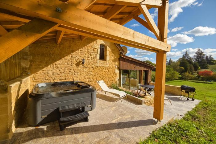 Clos du noyer - Cocon ressourçant avec SPA couvert