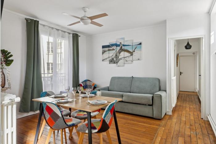 Charming Paris Apt, Metro 4 & RER B, 6 guests, CDG Access, 1-2 Rooms