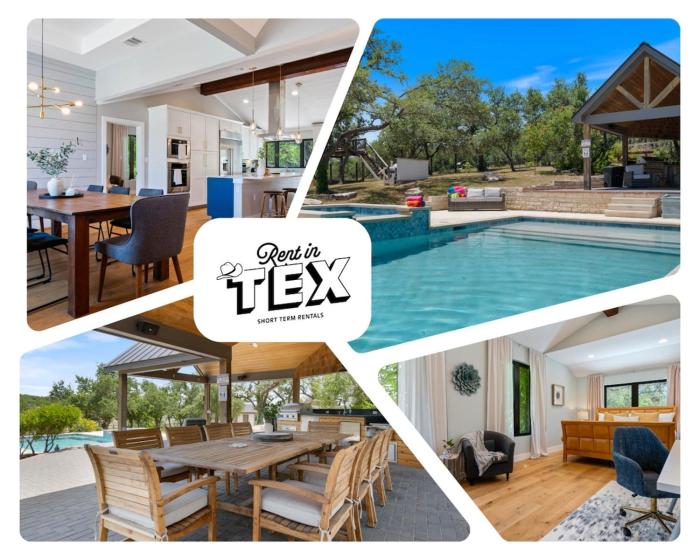 5BR Hill Country Pool Retreat Fire Pit