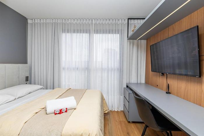 Studio Completo c garagem no Água Verde - VBE1508