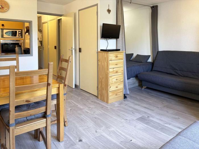 Grand studio 6 personnes avec Wifi, skis aux pieds, balcon aux Orres - FR-1-322-693