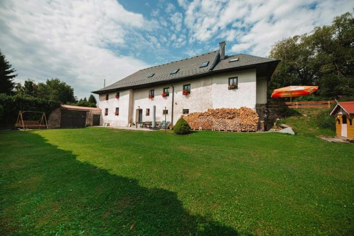 cottage in the middle of nature
