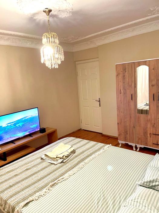 Şehrin merkezinde evinizde hissedeceğiniz oda