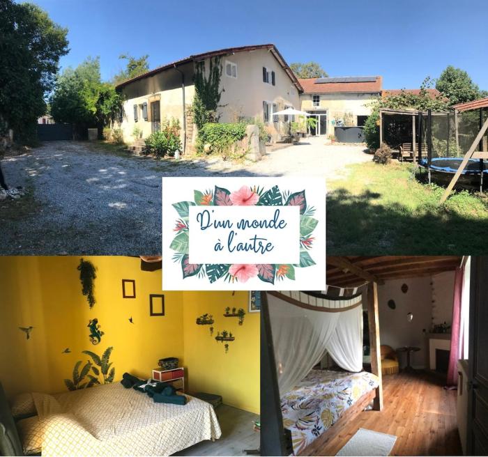 Maison à la campagne entre montagne et mer