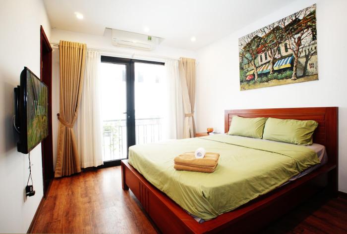 SIMI Homes Studio Balcony Hanoi Old Quarter For 2 With Elevator Lane 45 Phan Dinh Phung