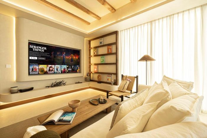 Premium Corner 3BR, Sea Views with Sunset, 85 inch TV