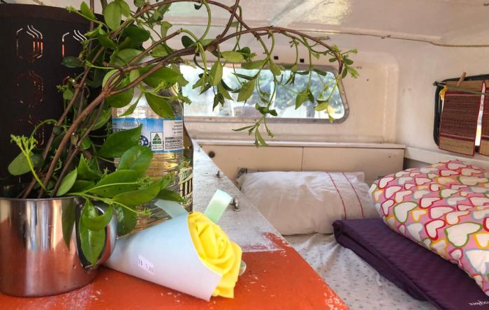 Airport small van for rest