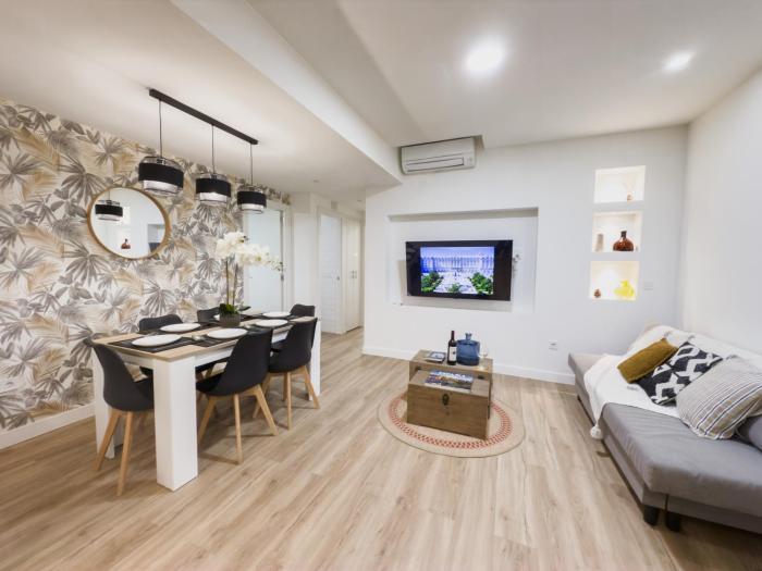 Piso acogedor en Madrid centro, ideal para profesionales y estudiantes 28 noches o mas