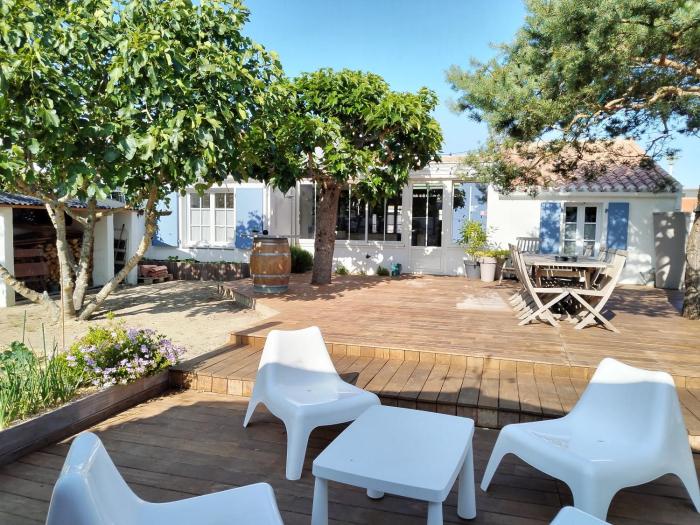 Chambre dhôte ensoleillée à 300m de la plage