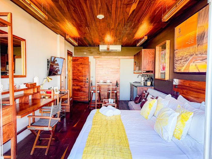 All equipped studio with balcony