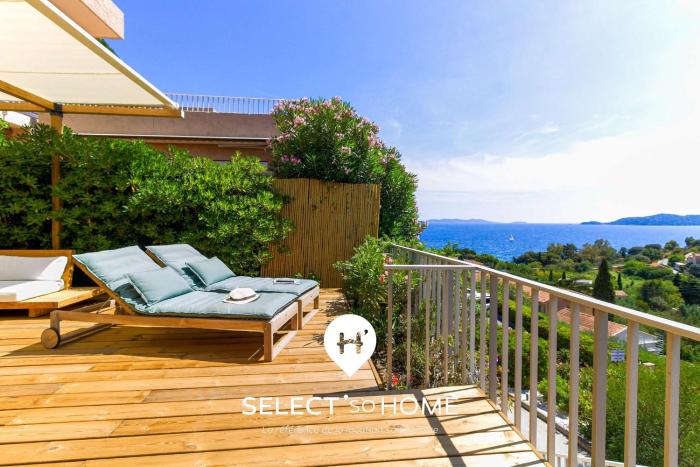 SELECTsoHOME - Splendide Mazet avec vue mer à La Fossette - SOLE&MARE