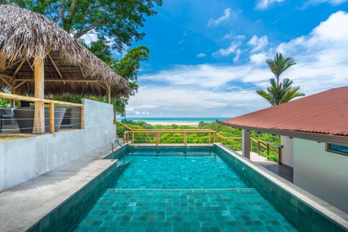 NEW-Gated-Panoramic sunset ocean view-pool-4 suite