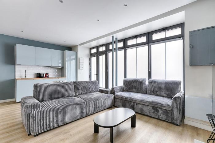 Appartement au coeur de Batignolles avec Salon TV