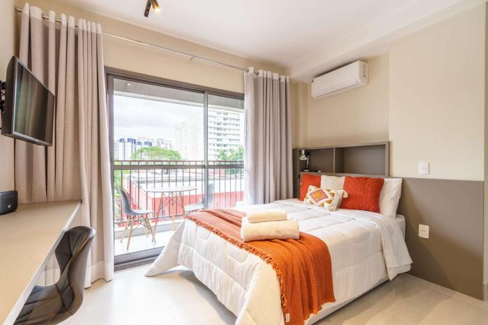 Studio Completo a 5km do Parque Morumbi