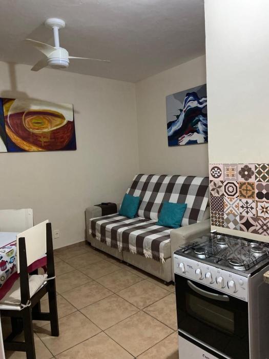 Quarto e sala único