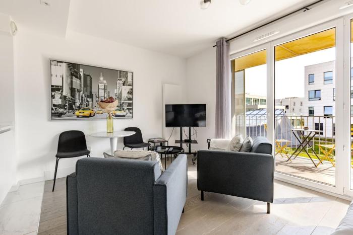 FIRST Modern Studio balcony free car park 2P