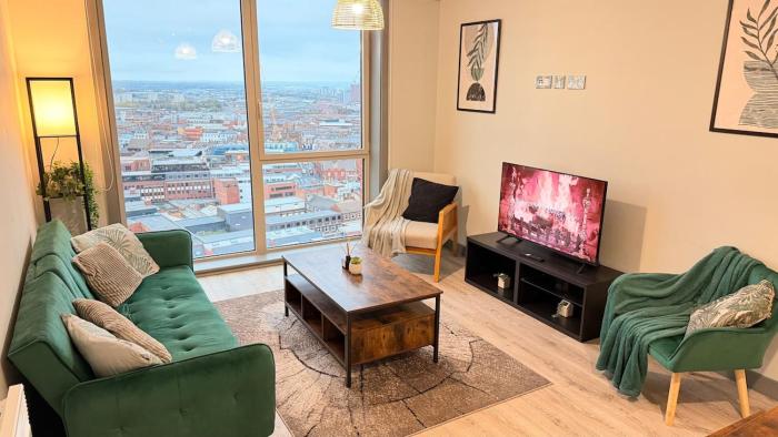 New Luxury 2 Bed Open Plan Apartment! City Centre