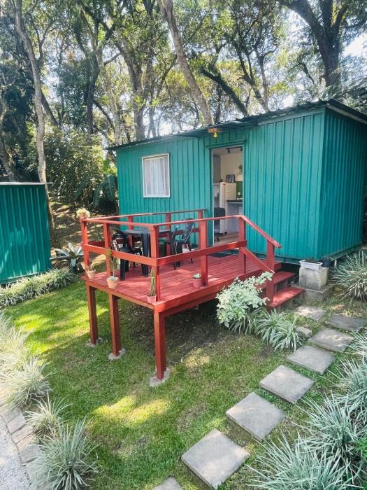 Tiny House Passaúna - Climatizado, deck e parque