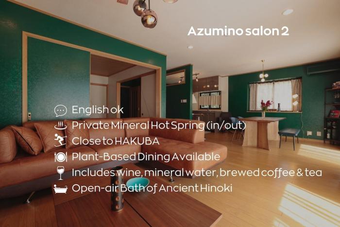 HAKUBA Premium Ski Base - Private Onsen Villa