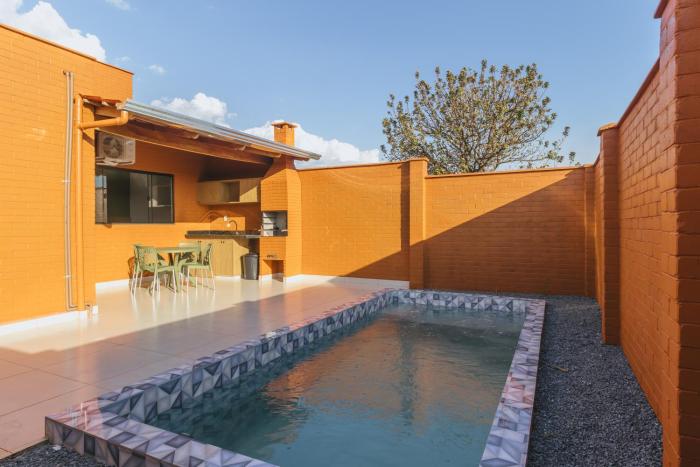 Refúgio com piscina privada - Caldas Novas