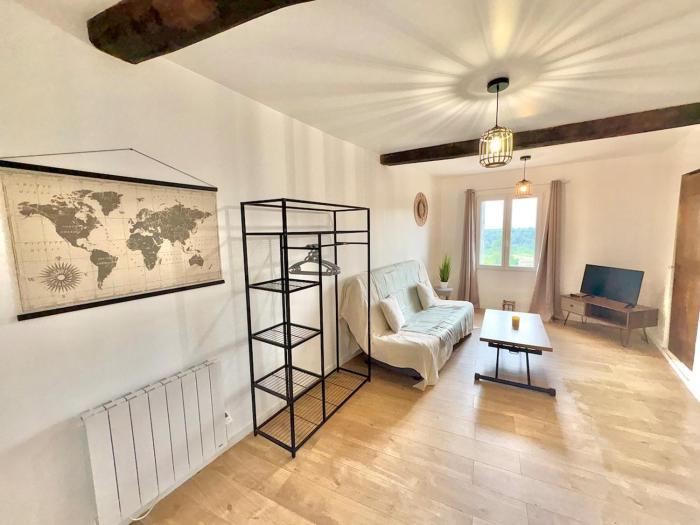 Studio cosy à callas avec vue dégagée