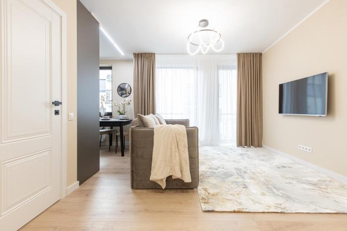 Cheerful & Modern city studio apartments in Riga Town Center
