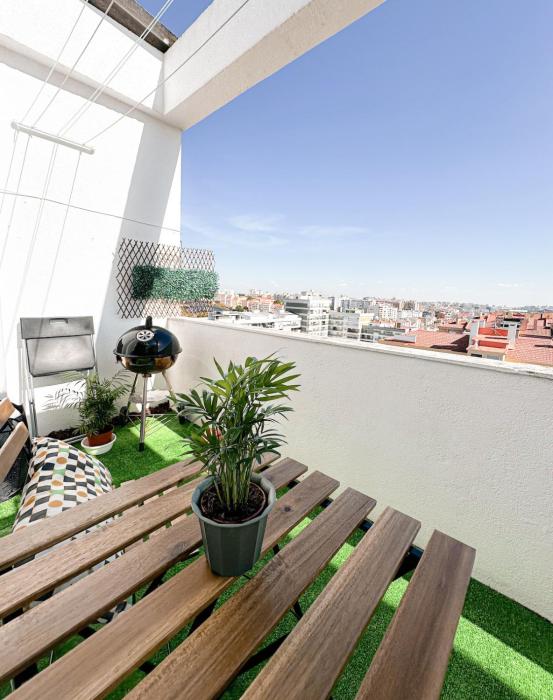 Apartamento com terraço em Lisboa