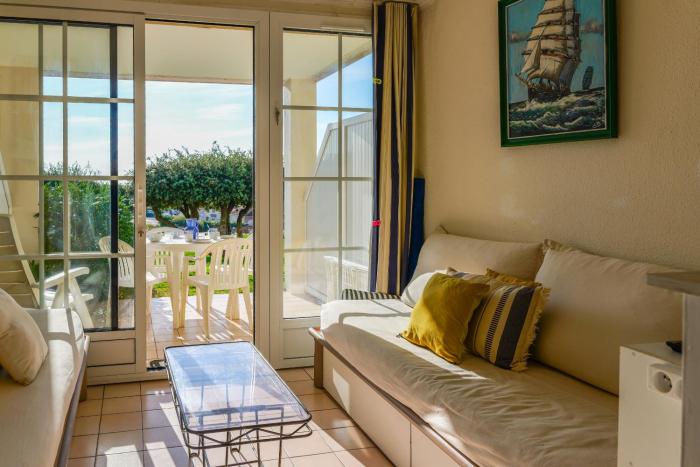 Appartement en rdc - résidence la Goëlette Port Bourgenay - 4 personnes