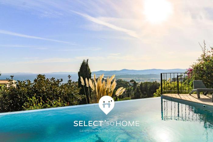 SELECTsoHOME - Magnifique villa pour 10 personnes avec piscine à débordement et vue sur la mer ! - VILLA PAVILLOU