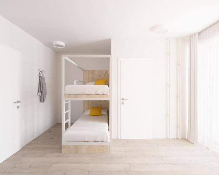 Fairschlafen Boutique Hostel Zimmer 0-11 mit Terrasse