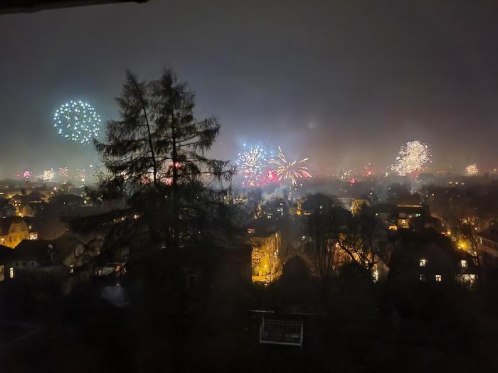 Blick über Dresden - Terrasse - 3 Zimmer - modern renoviert