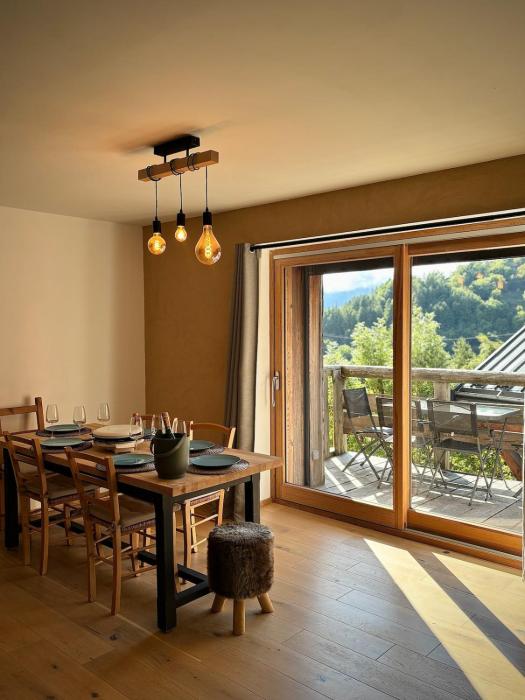 Charming Duplex with balcony - Huez