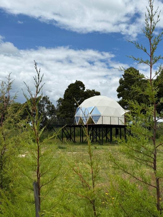 Glamping Oasis con Jacuzzi y fogata en Boyacá
