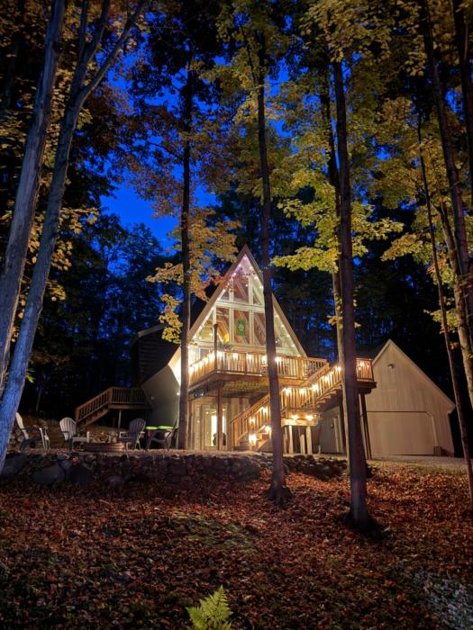 Cozy A-Frame Cabin 3 Min to Schuss Ski Lift