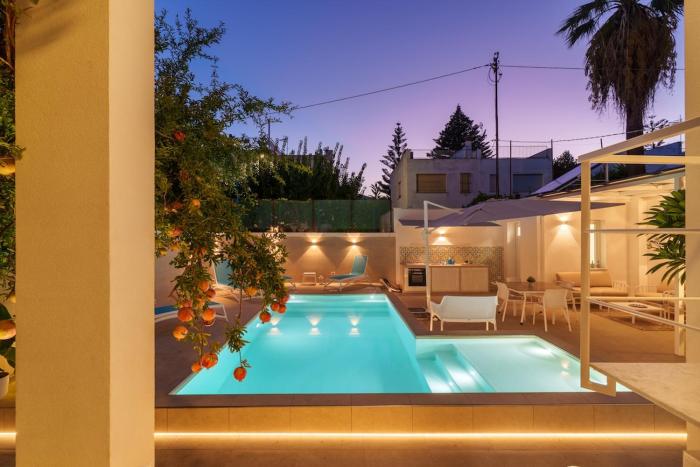 Luxury apartment Villa Vera Mondello - Palermo - heated pool