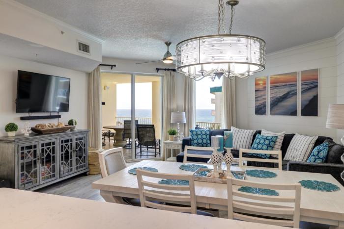 Stunning 2 BR2 BA Third Floor Unit Directly On Santa Rosa Beach! Sleeps 6!