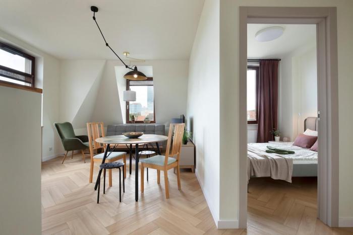 Stara Oliwa apartment with a free parking