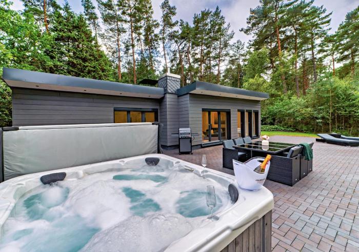 Ferienhaus Waldblick mit Whirlpool und Sauna