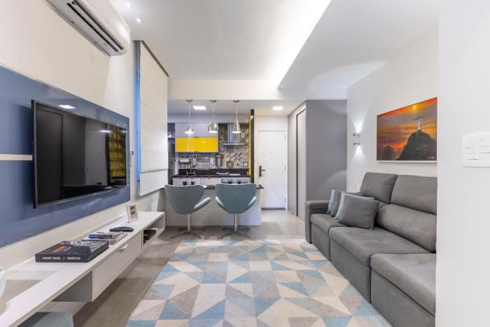 Apartamento com garagem no melhor do Leblon