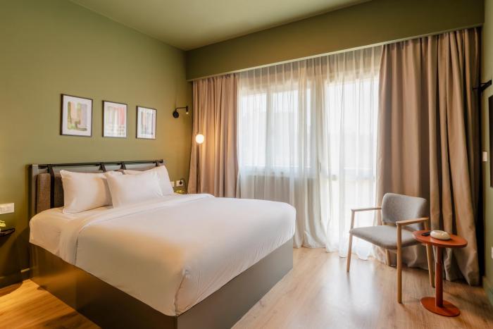 grey l studio apartments Downtown Cairo Ouzonian House