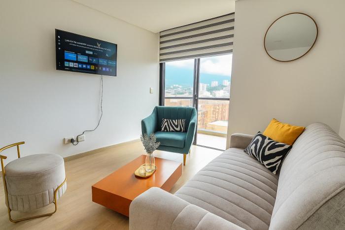 Moderno y amplio apartamento cerca a centros comerciales